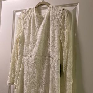 Off white lace dress